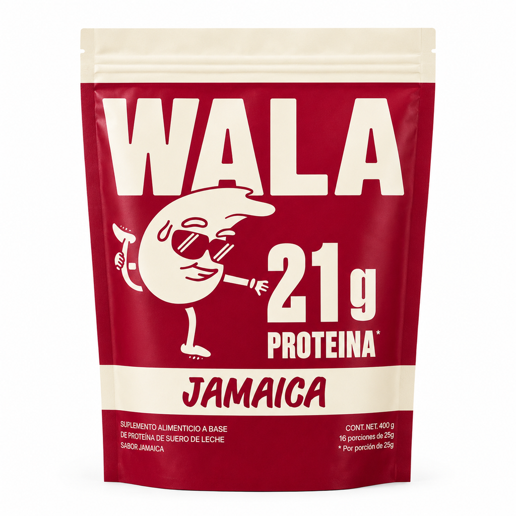 Wala Clear Whey Isolate Jamaica 400 g — bolsa resellable